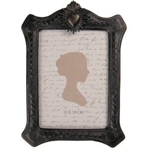 Clayre & Eef 2F1239 Cadre Photo Noir 18x25 cm 13x18 cm