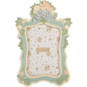 Clayre & Eef 2F1362S Cadre Photo 10x15 cm Vert &...