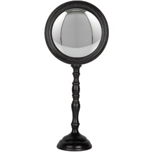 Miroir sur pied Clayre & Eef 17x10x39 cm Noir
