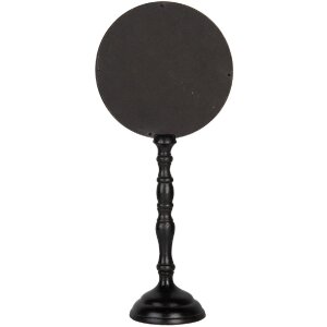 Miroir sur pied Clayre & Eef 17x10x39 cm Noir