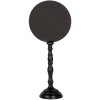 Miroir sur pied Clayre & Eef 17x10x39 cm Noir