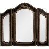 Clayre & Eef 62S317 Miroir Noir et Doré 38x34 cm