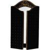 Clayre & Eef 62S317 Miroir Noir et Doré 38x34 cm