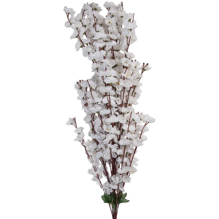 Clayre & Eef Branche Décorative avec Fleurs 15x10x100 cm