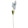 Clayre & Eef Branche décorative avec fleurs bleu 10x7x74 cm