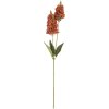 Clayre & Eef Branche décorative fleurs Bordeaux-Vert 74cm