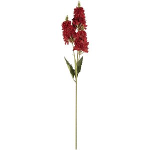 Branche décorative Clayre & Eef 5PL0190R - Fleurs Rouge & Vert 74cm