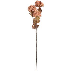Clayre & Eef Branche Décorative avec Fleurs 10x8x76 cm Rosa