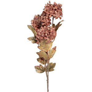 Branche Décorative Fleurs Rose & Vert Clayre & Eef 5PL0193P