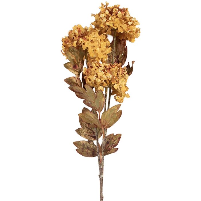 Clayre & Eef Branche Décorative avec Fleurs 10x8x76 cm