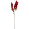 Clayre & Eef Branche décorative avec fleurs rouge 85 cm