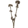 Clayre & Eef Branche Décorative avec Fleurs Gris Vert 58cm