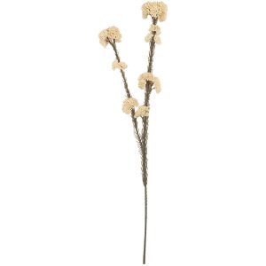 Clayre & Eef Branche décorative avec fleurs 6x6x58 cm