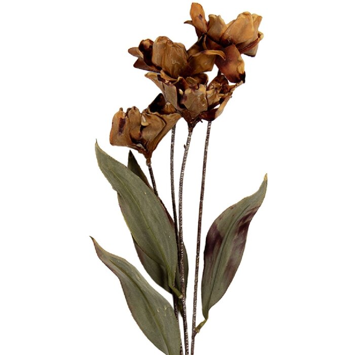Clayre & Eef Branche décorative avec fleurs 8x5x60 cm