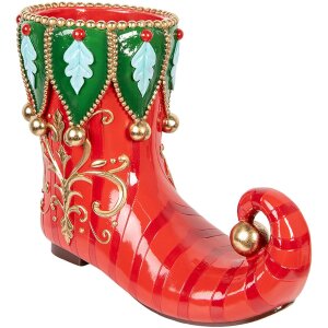 Clayre & Eef Pot à Fleurs Bottes 55x28x44 cm
