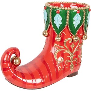Clayre & Eef Pot à Fleurs Bottes 55x28x44 cm
