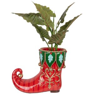 Clayre & Eef Pot à Fleurs Bottes 55x28x44 cm