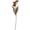 Clayre & Eef Branche décorative avec fleurs 8x5x60 cm marron