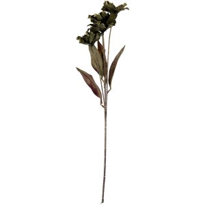 Clayre & Eef Branche décorative fleurie 8x5x60 cm Vert