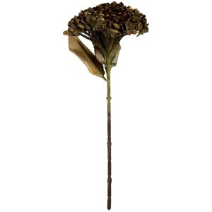 Clayre & Eef Branche Décorative avec Fleurs Verte 15x15x47 cm