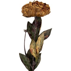 Clayre & Eef Fleur Artificielle Jaune-Vert 10x10x65 cm