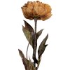 Clayre & Eef Fleur Artificielle 10x10x65 cm Jaune Vert
