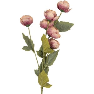 Clayre & Eef Branche décorative avec fleurs 10x10x63 cm