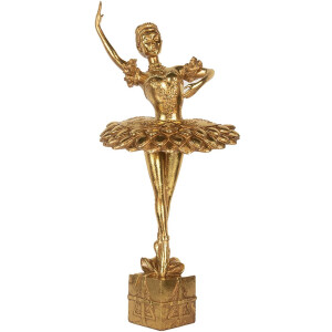 Décoration Ballerine Dorée Clayre & Eef 6PR5418