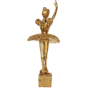 Décoration Ballerine Dorée Clayre & Eef 6PR5418