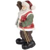 Décoration Père Noël Clayre & Eef 6PR5524 15x11x25 cm Vert et Brun