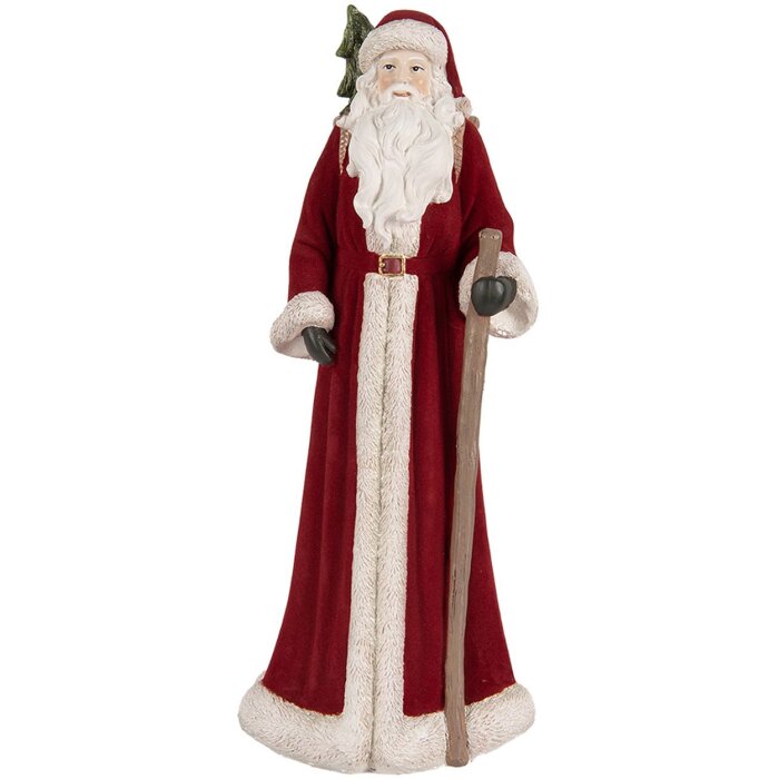 Décoration Père Noël Clayre & Eef 6PR5539 16x15x37 cm