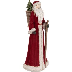Décoration Père Noël Clayre & Eef 6PR5539 16x15x37 cm
