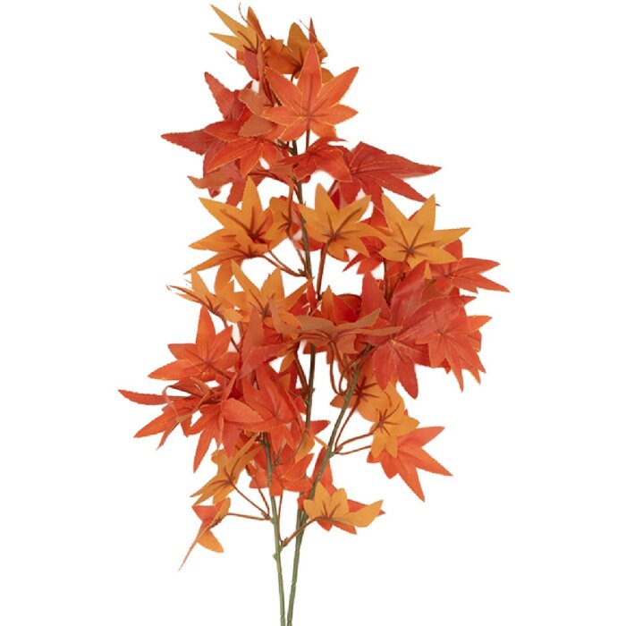 Clayre & Eef Fleur Artificielle 12x10x90 cm Orange/Vert