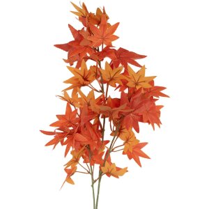 Clayre & Eef Fleur Artificielle 12x10x90 cm Orange/Vert
