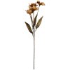 Clayre & Eef Branche décorative avec fleurs 8x5x60 cm marron et vert