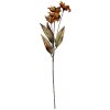 Clayre & Eef Branche décorative avec fleurs 8x5x60 cm Orange