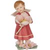 Décoration Ange Clayre & Eef 7x6x12 cm Rose Beige