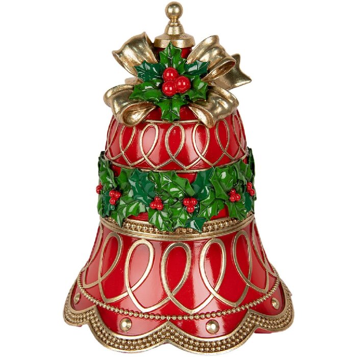 Cloche de Décoration Noël Rouge & Vert Clayre & Eef 6PR5612