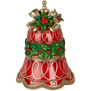 Cloche de Décoration Noël Rouge & Vert Clayre & Eef 6PR5612