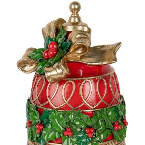 Cloche de Décoration Noël Rouge & Vert Clayre & Eef 6PR5612