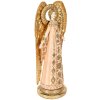 Décoration Ange Clayre & Eef 6PR5627 20x15x46 cm Rose Doré