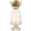 Décoration Ange Clayre & Eef 16x12x41 cm Beige-Or