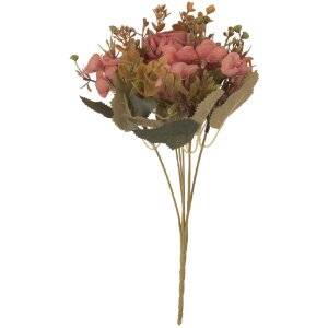 Clayre & Eef Branche Décorative avec Fleurs 12x10x29 cm