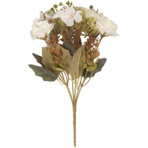 Clayre & Eef Branche Décorative avec Fleurs 12x10x29 cm