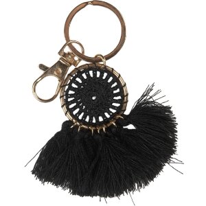 Porte-clés Juleeze JZKC0214Z Noir 4x1x7 cm