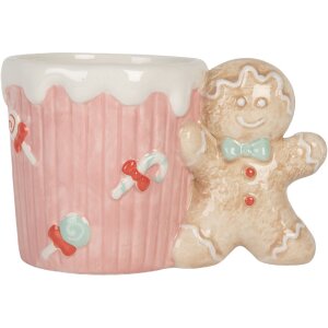 Tasse Clayre & Eef 6CEMU0199 350ml Rose-Brun
