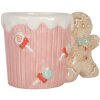 Tasse Clayre & Eef 6CEMU0199 350ml Rose-Brun