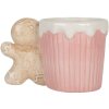 Tasse Clayre & Eef 6CEMU0199 350ml Rose-Brun
