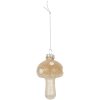 Clayre & Eef 6GL5232 Décoration de Noël Ø 4x8 cm Beige-Doré