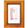 HNFD Cadre Photo Louisiane 20x30 cm Jaune Bois Véritable avec Verre Clair